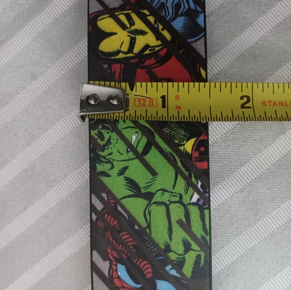 MARVEL Belt Size 30-32 Multi-Hero Breakthru BRAND-NEW w/tags